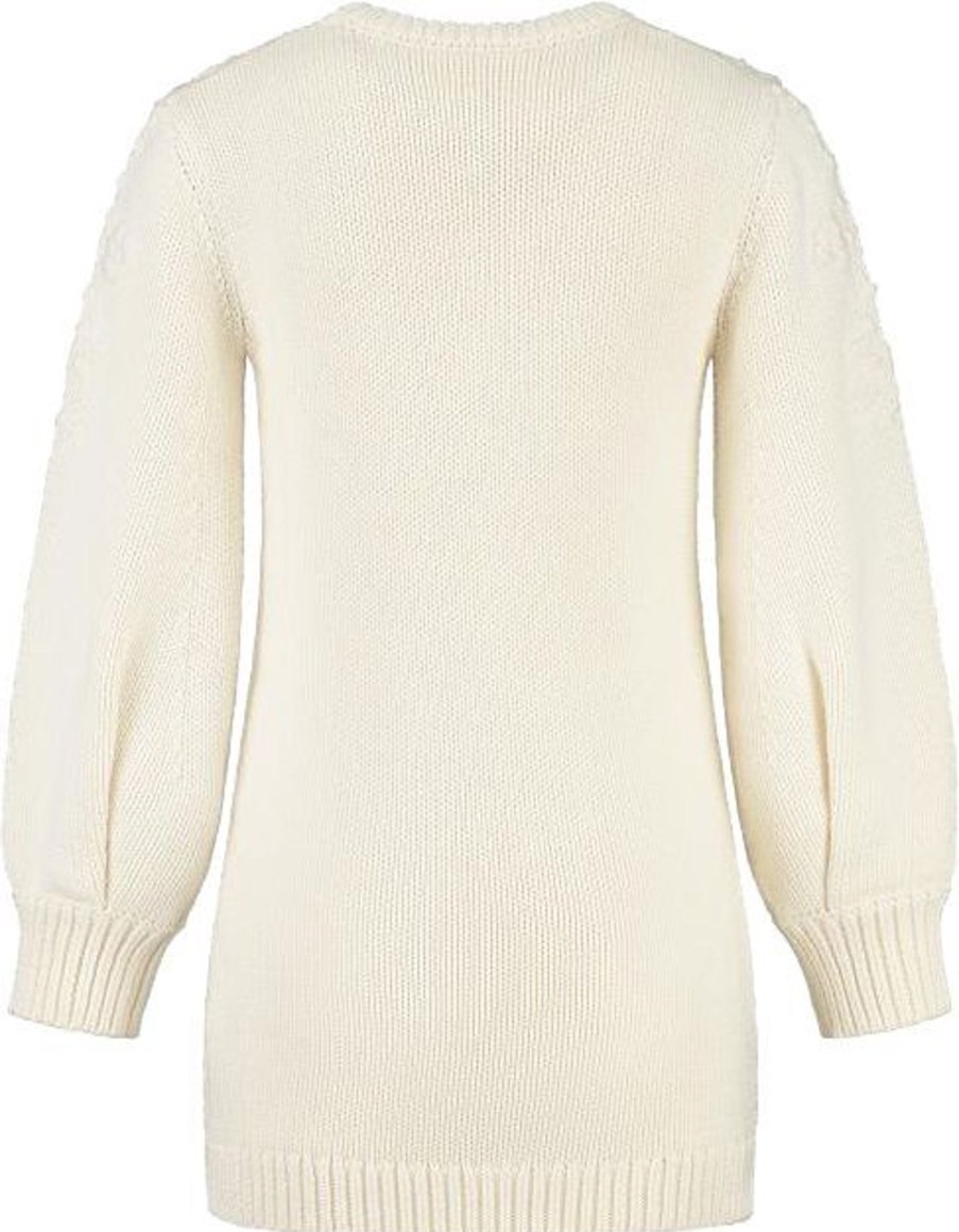 Kids Chloé Jurken | Chloe Tricot Jurk Beige