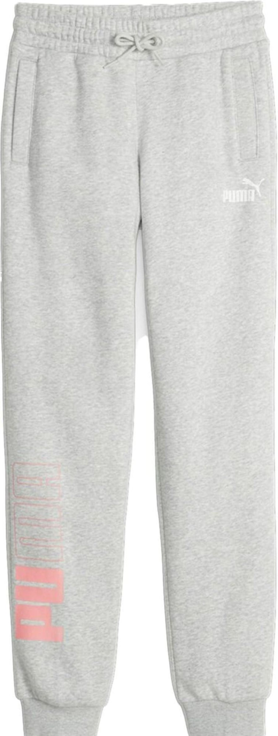 Kids Puma Broeken | Puma Pants Kid Power Sweatpants 676430.04 Grijs