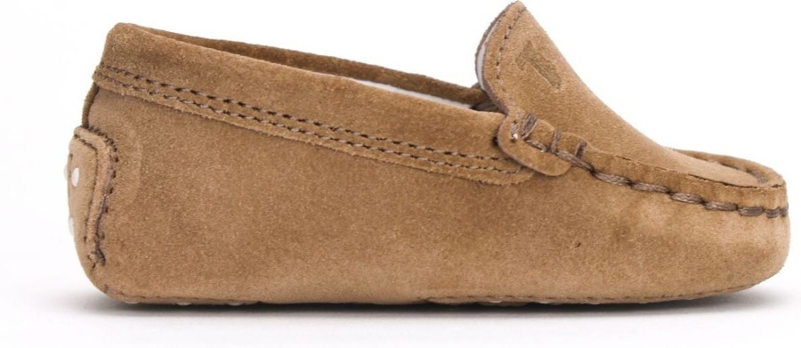 Kids Tod's Schoentjes | Tod'S Baby Mocassin Beige Beige