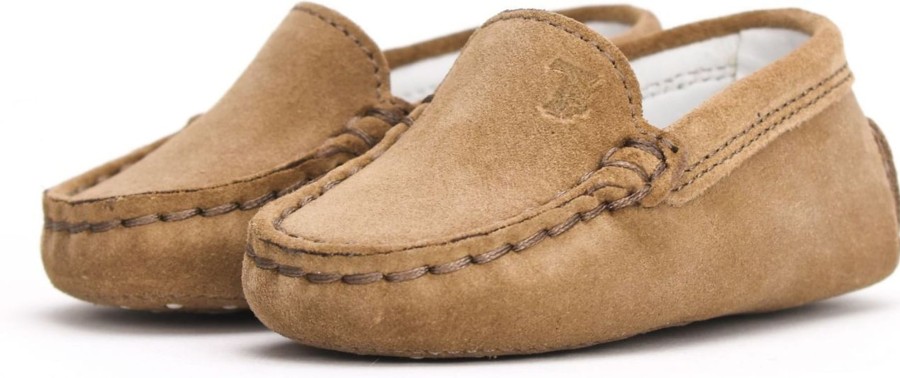 Kids Tod's Schoentjes | Tod'S Baby Mocassin Beige Beige