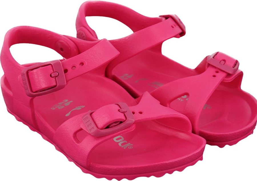 Kids Birkenstock Sandalen | Birkenstock Rio Eva Kids Roze