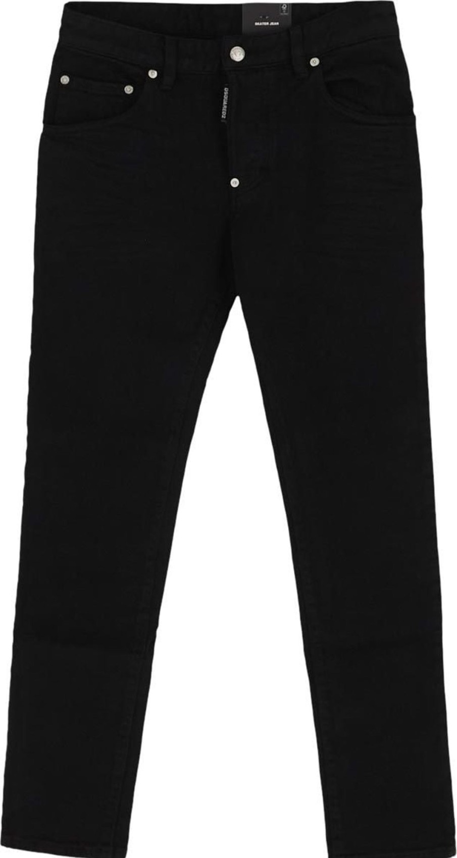 Kids Dsquared2 Broeken | Dsquared2 Skater Jeans Zwart