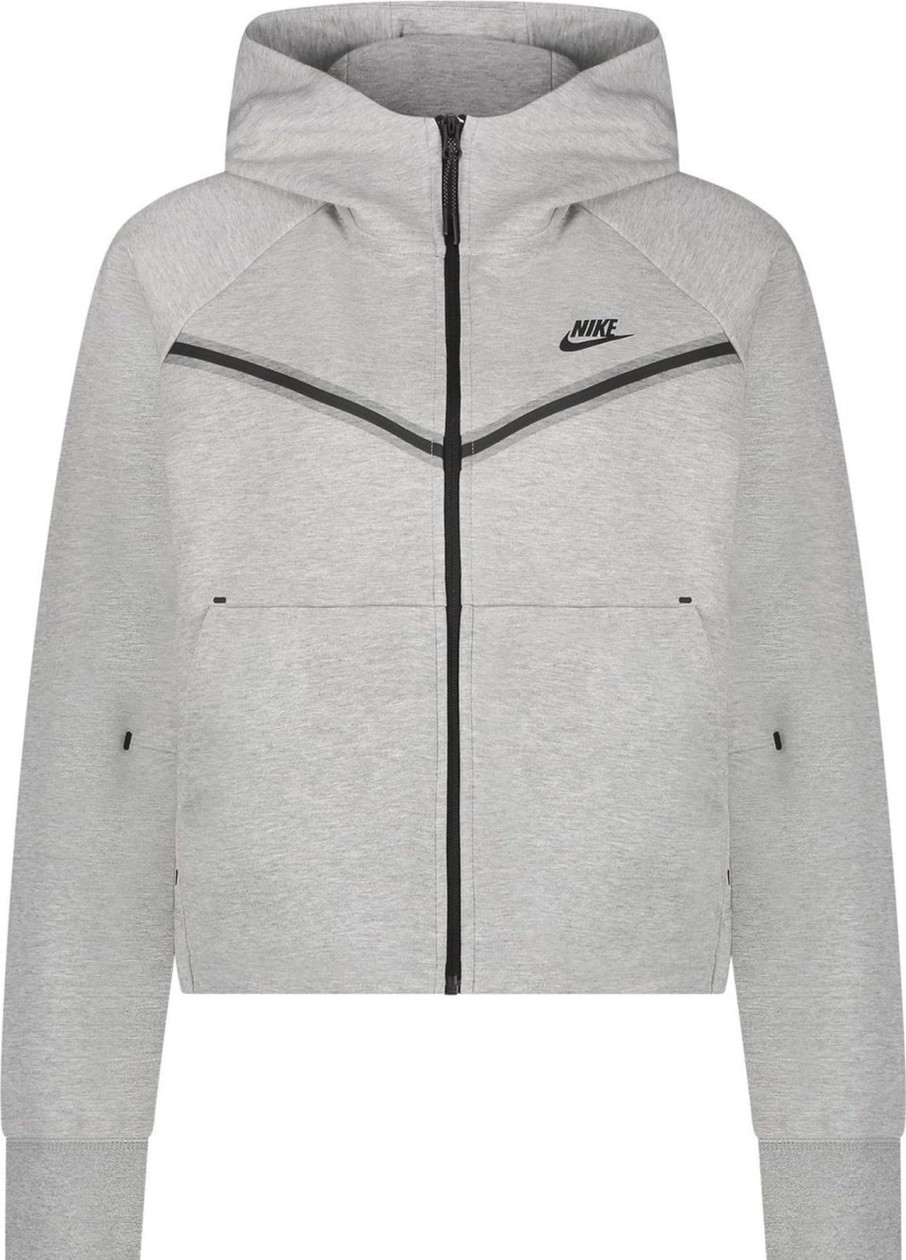 Dames Nike | Nike Tech Fleece Trainingspak Dames Grijs Grijs