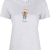 Dames Maison Kitsuné | Maison Kitsune Maison Kitsune' T-Shirts And Polos Gray Grijs