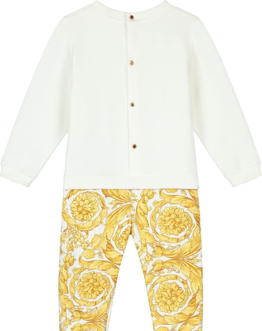 Kids Versace Sets | Versace Bodysuit Geel