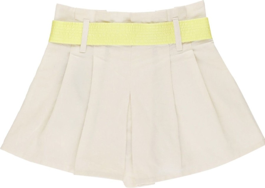 Kids Moncler Shorts | Moncler Shorts Beige Neutraal