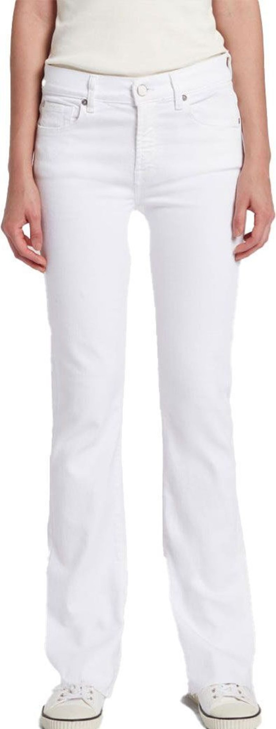 Dames 7 For All Mankind | 7 For All Mankind Witte Jeans Wit