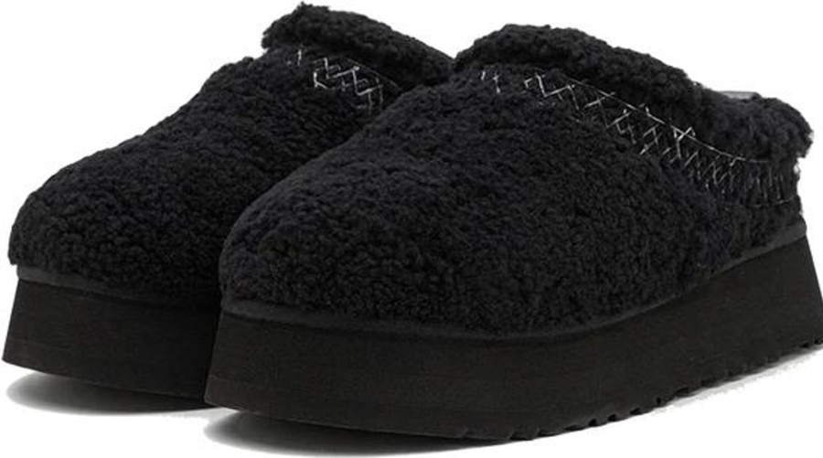 Dames UGG | Ugg Ugg Tazz Braid Black Zwart