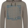 Kids Ballin Amsterdam Truien | Ballin Amsterdam Tekst Hoody Sweater Taupe Taupe