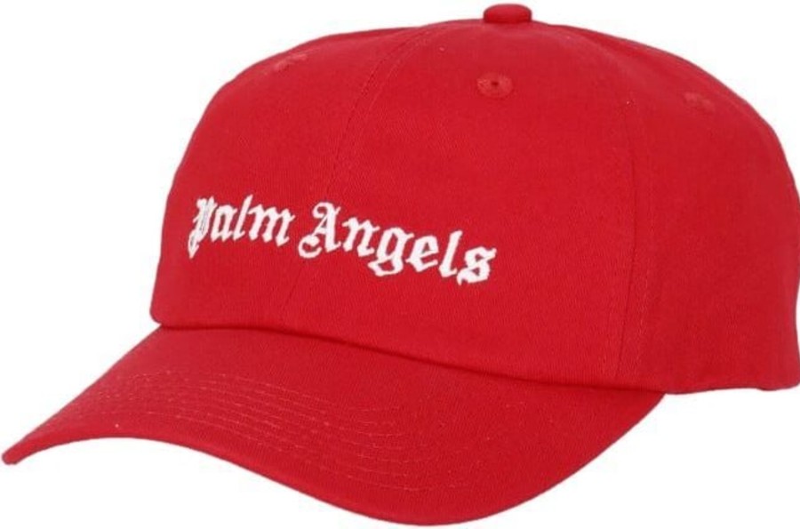 Kids Palm Angels Accessoires | Palm Angels Hats Red White Rood