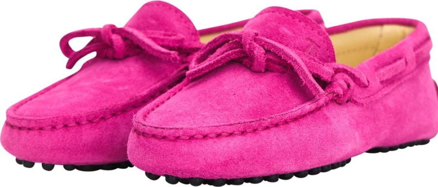 Kids Tod's Schoenen | Tod'S Mocassin Junior Fuxia Roze