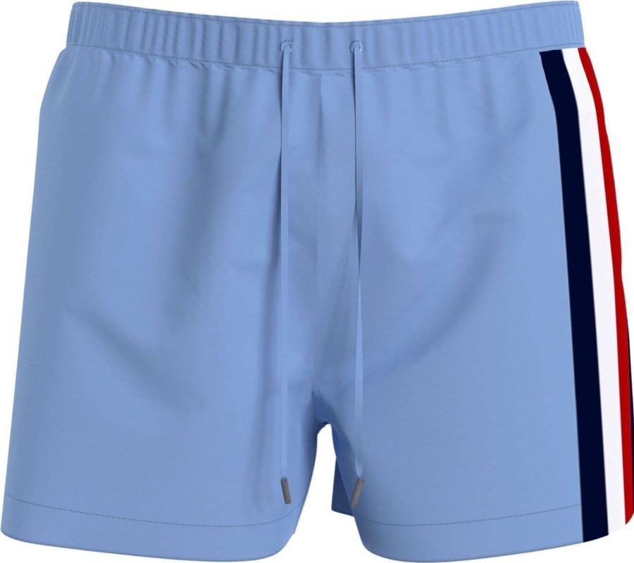 Heren Tommy Hilfiger | Tommy Hilfiger Tommy Hilfiger Badkleding Blauw Maat Xxl Zwembroeken Blauw Blauw