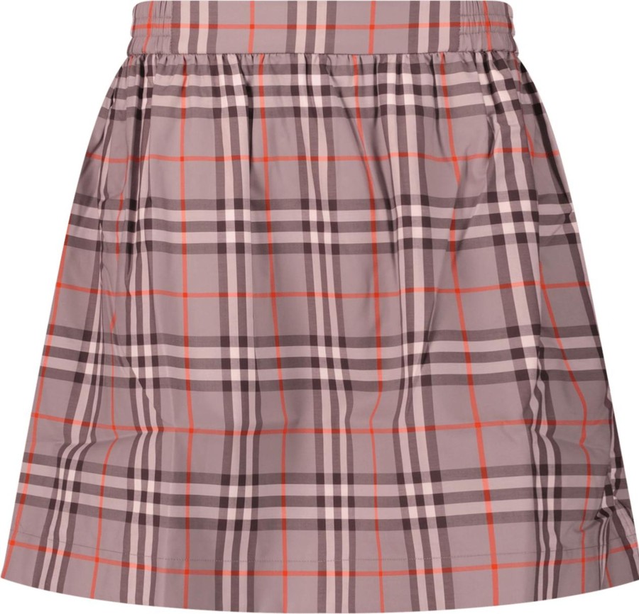 Kids Burberry Rokken | Burberry Burberry Kinder Meisjes Rok Grijs Grijs