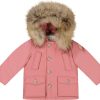 Kids Woolrich Tassen | Woolrich Woolrich Baby Meisjes Jas Roze Roze