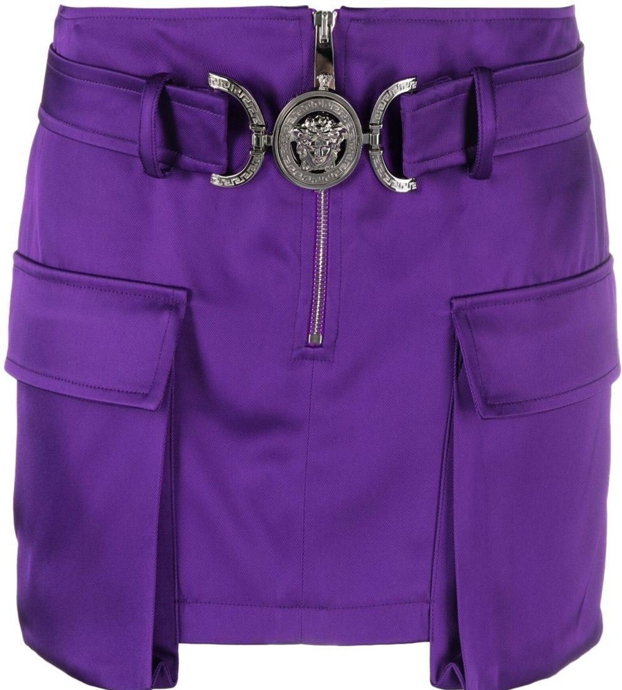 Dames Versace | Versace Skirts Purple Paars