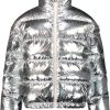 Kids Moncler Tassen | Moncler Moncler Kinder Meisjes Jas Zilver Metallic