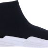 Kids Mallet Sneakers | Mallet Kids Sock Runner Black Zwart