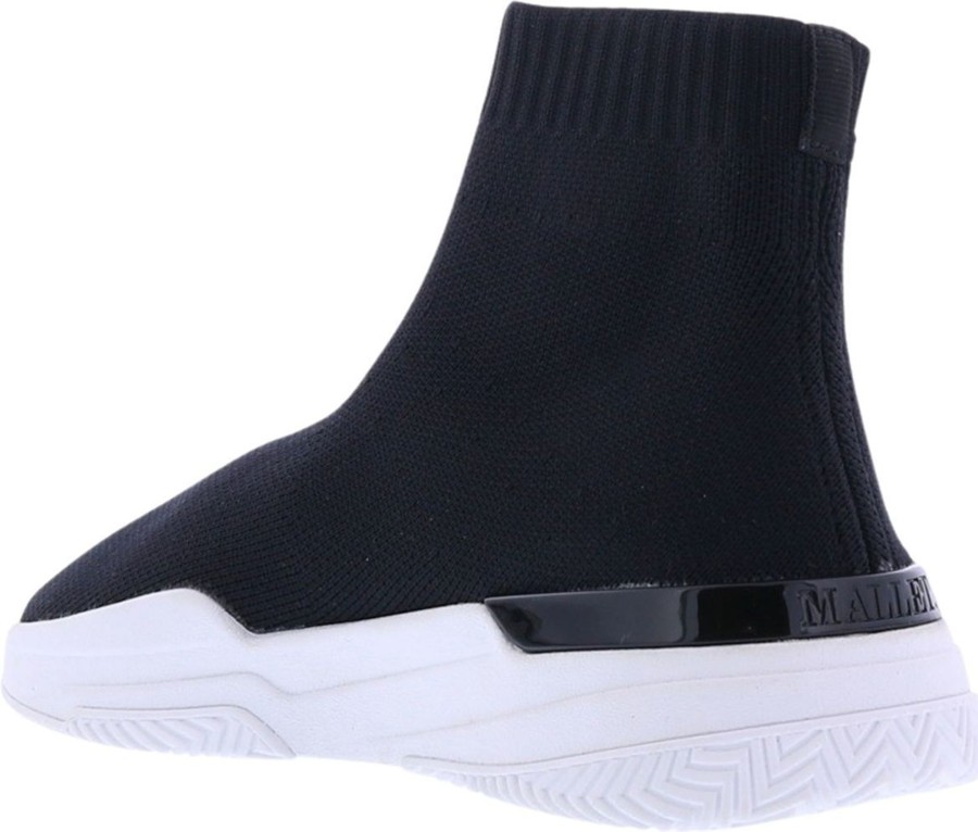 Kids Mallet Sneakers | Mallet Kids Sock Runner Black Zwart