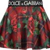 Kids Dolce & Gabbana Rokken | Dolce & Gabbana Skirt Rood