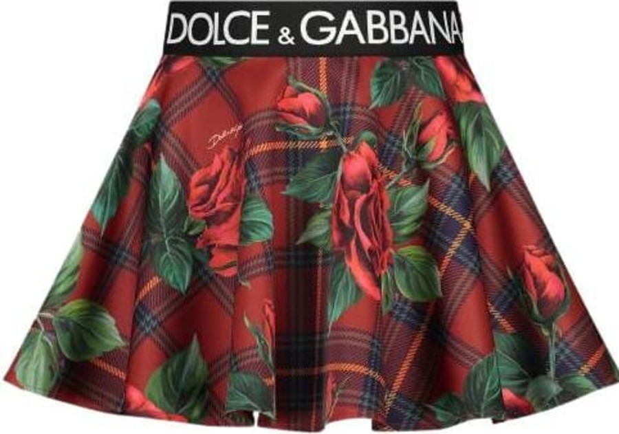 Kids Dolce & Gabbana Rokken | Dolce & Gabbana Skirt Rood