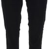 Dames Versace Jeans Couture | Versace Jeans Couture Skinny Fit Jeans Zwart