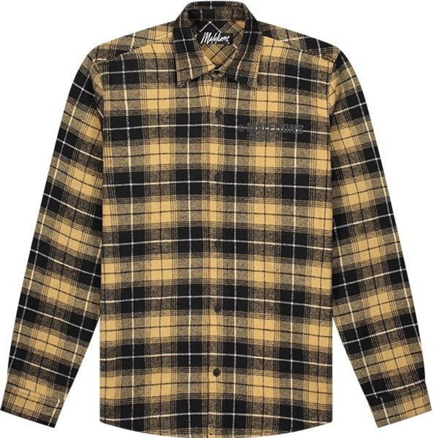 Heren Malelions | Malelions Men Workshop Flannel - Brown Bruin