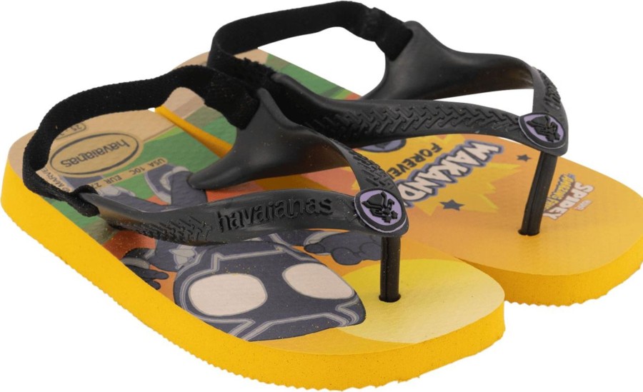 Kids Havaianas Slippers | Havaianas Havaianas Kinder Jongens Slippers Geel Geel