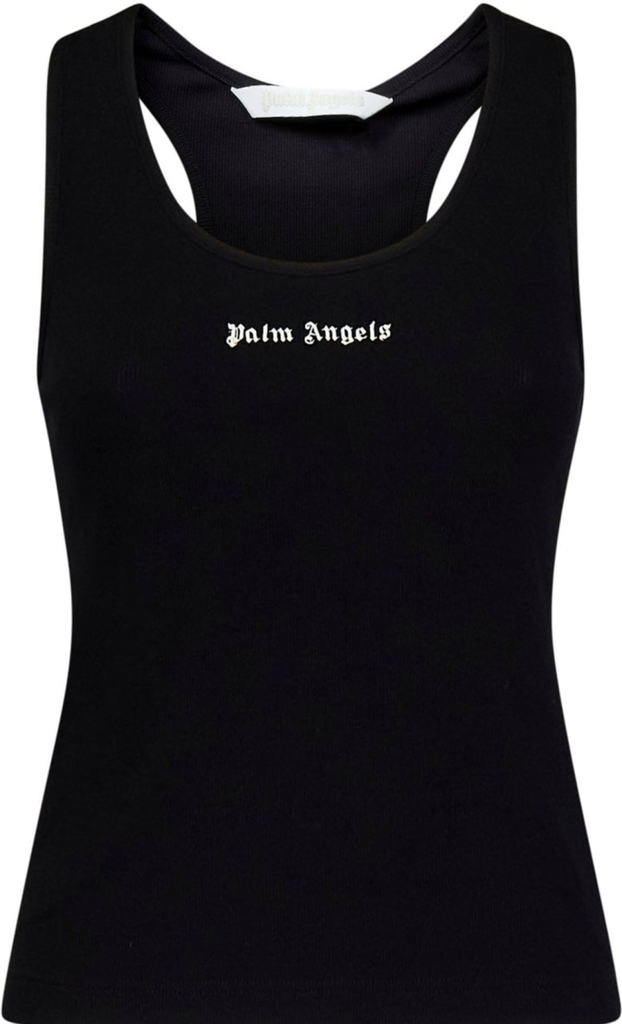 Dames Palm Angels | Palm Angels Palm Angels Top Black Zwart