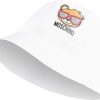 Kids Moschino Accessoires | Moschino Moschino Hat Slavagneti Unisex Wit