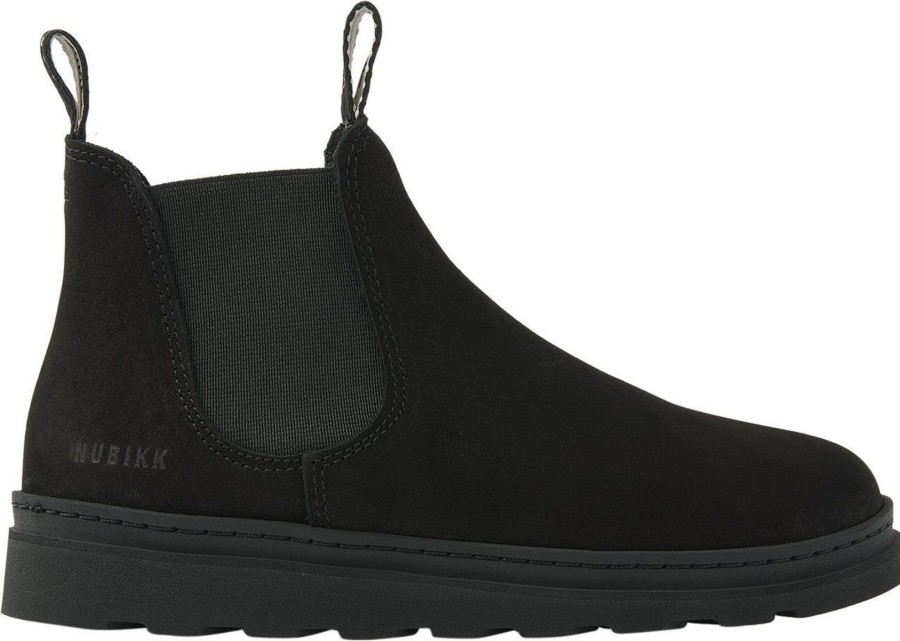 Kids Nubikk Schoenen | Nubikk Jonah Rai Jr | Black Raven Boots For Kids Zwart