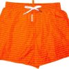 Heren Dsquared2 | Dsquared2 Boxer Midi Zwembroek Oranje