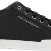 Kids Dolce & Gabbana Sneakers | Dolce & Gabbana Dolce & Gabbana Kinder Unisex Sneakers Zwart Zwart