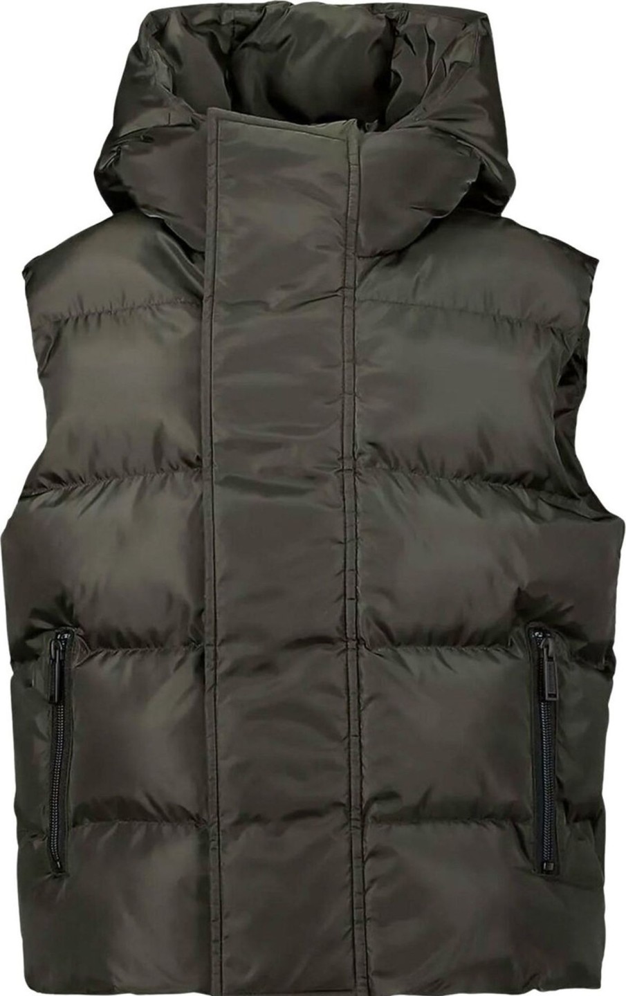 Kids Dsquared2 Jassen | Dsquared2 Bodywarmer Donkergroen Zwart