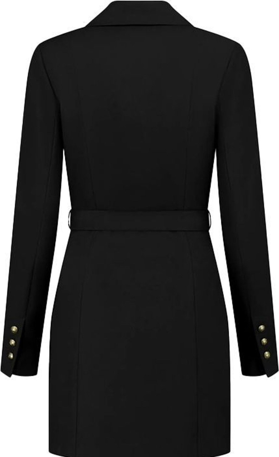 Dames Nikkie | Nikkie Asti Blazer Jurk Zwart