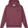 Dames Malelions | Malelions Women Studio Hoodie - Burgundy Rood