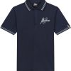 Kids Malelions T-Shirts | Malelions Junior Signature Polo Blauw