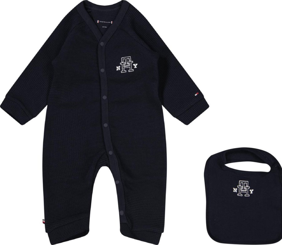 Kids Tommy Hilfiger Sets | Tommy Hilfiger Tommy Hilfiger Unisex Boxpakje Navy Blauw