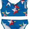 Kids Stella McCartney Badkleding | Stella Mccartney Multicolor Stars Bikini Blauw