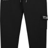 Heren Quotrell | Quotrell Aruba Pants | Black/White Zwart