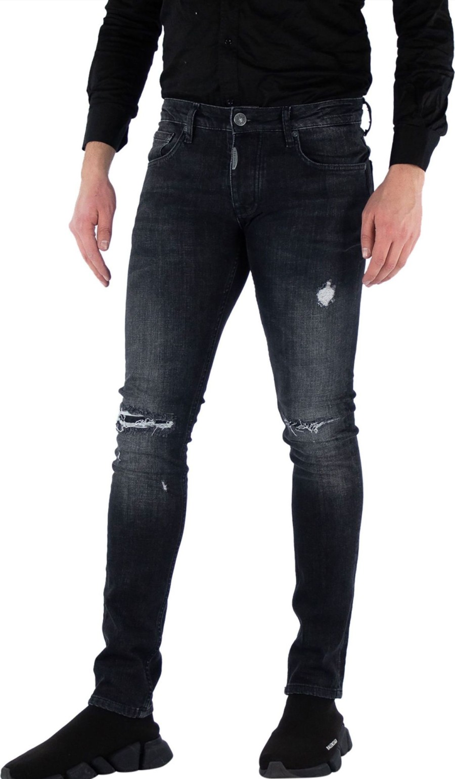 Heren Richesse | Richesse Classified Dark Jeans Zwart