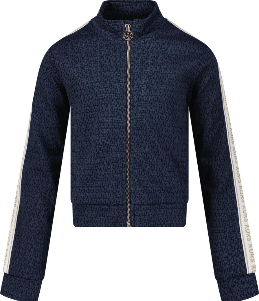 Kids Michael Kors Vesten | Michael Kors Michael Kors Kinder Meisjes Vesten Navy Blauw