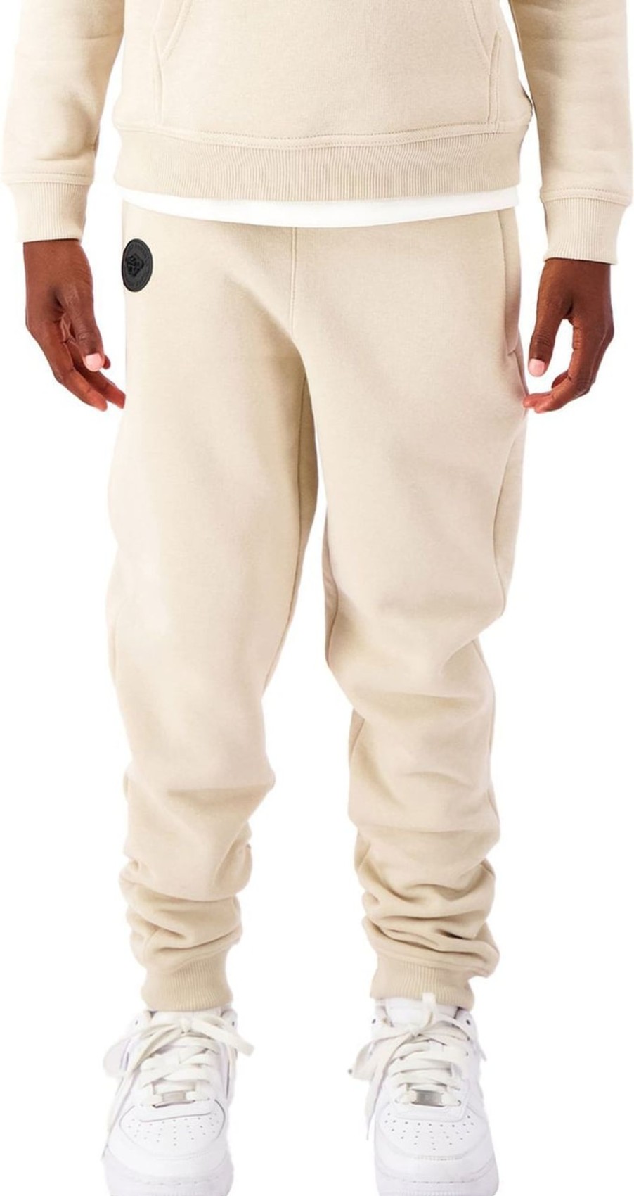 Kids Black Bananas Broeken | Black Bananas Jr Essential Sweatpants Beige