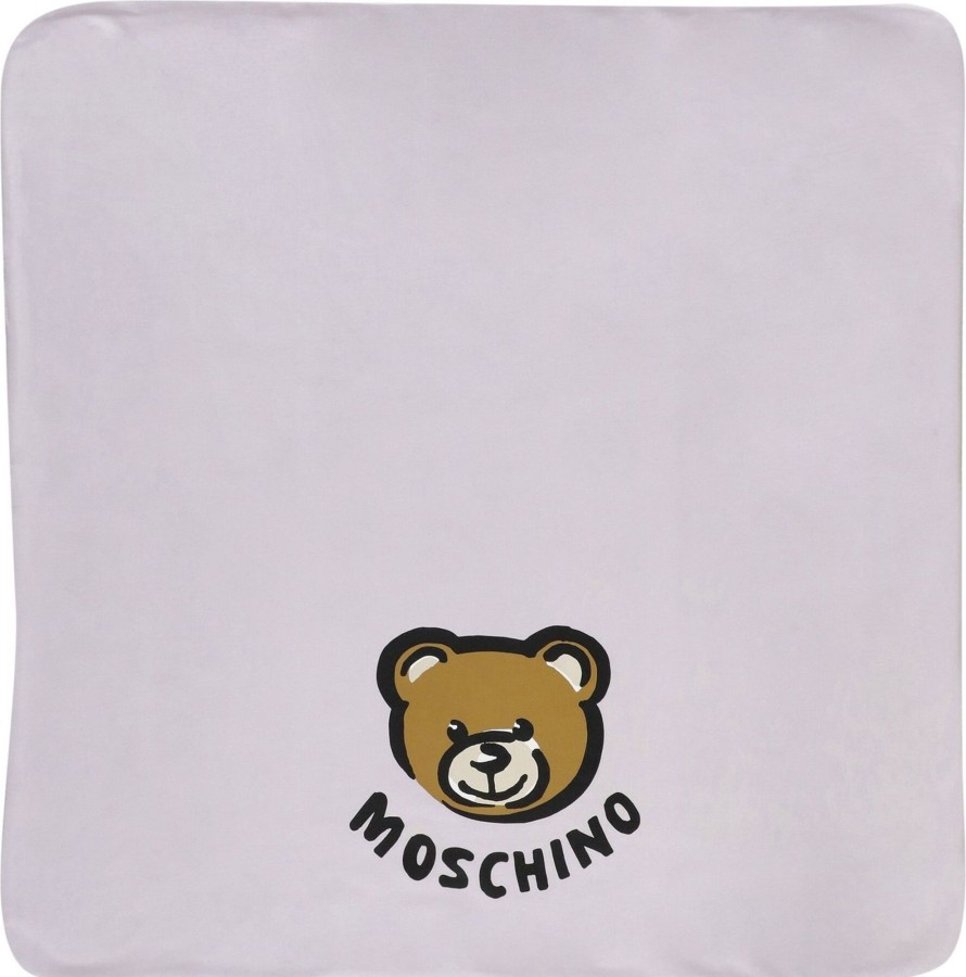 Kids Moschino Accessoires | Moschino Scarfs Purple Blauw