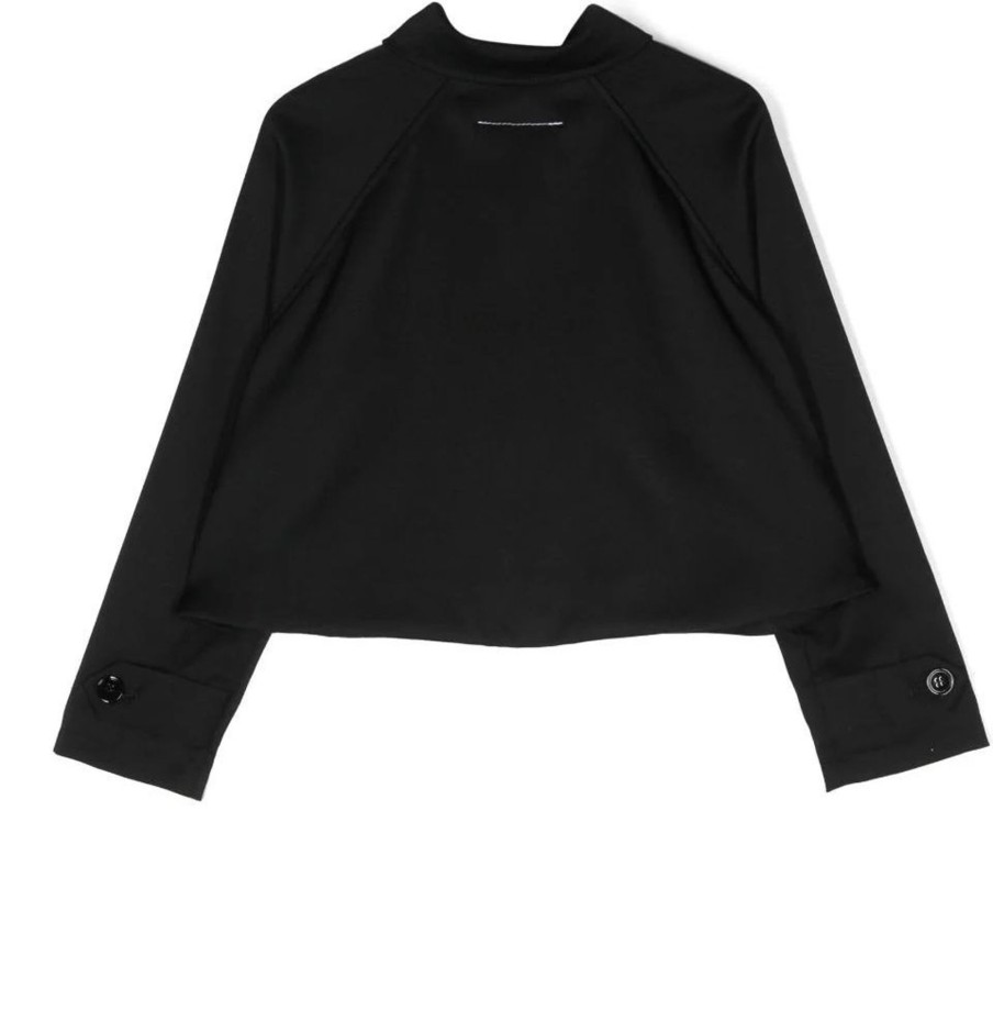 Kids MM6 Maison Margiela Jassen | Mm6 Maison Margiela Giacca Black Zwart