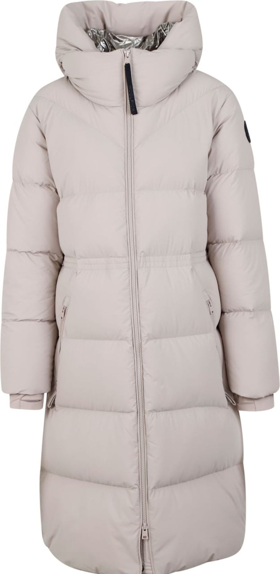 Dames Woolrich | Woolrich Jacks & Mantels Matt Stretch Puffer Cfwwou0896 Bruin