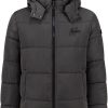 Heren Malelions | Malelions Men Donn Puffer - Antra Grijs