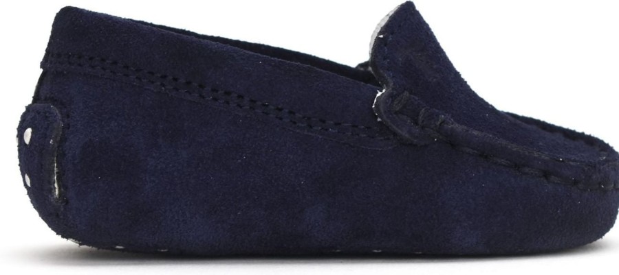 Kids Tod's Schoentjes | Tod'S Baby Mocassin Blauw Blauw