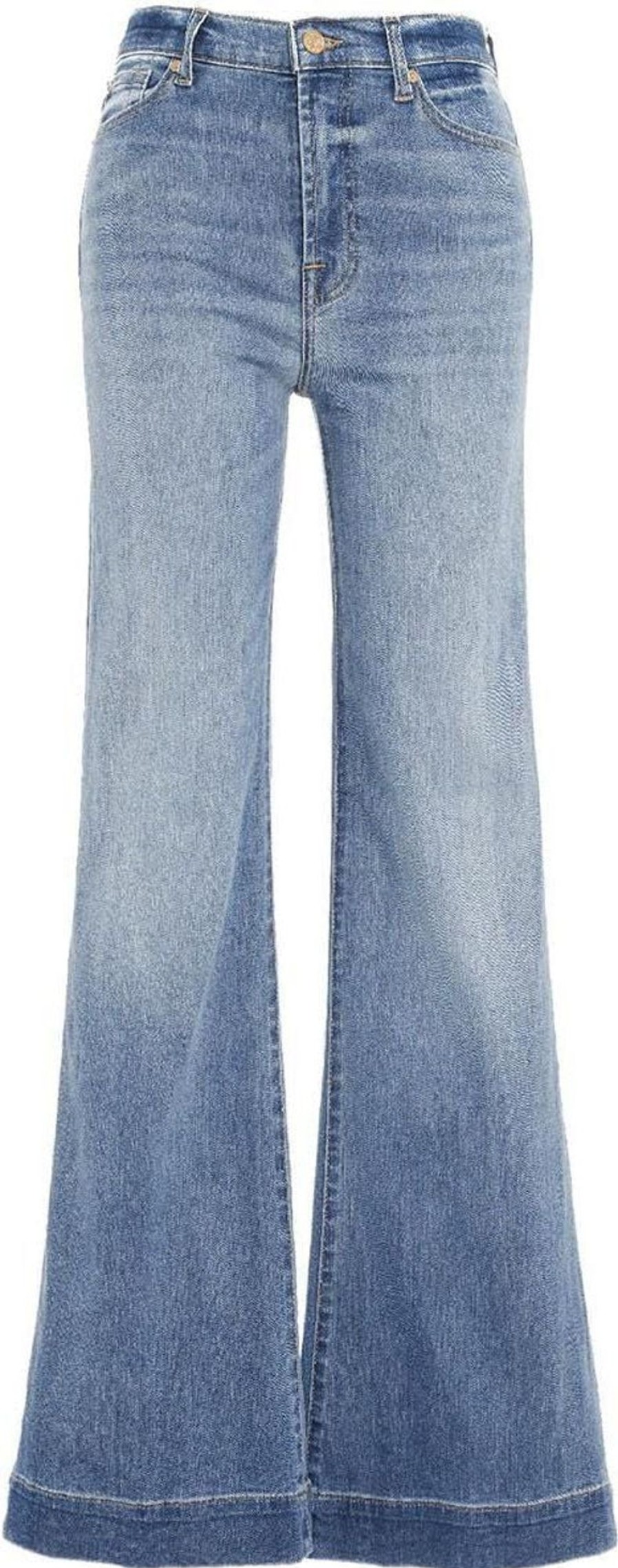 Dames 7 For All Mankind | 7 For All Mankind Jeans "Modern Dojo" Blauw