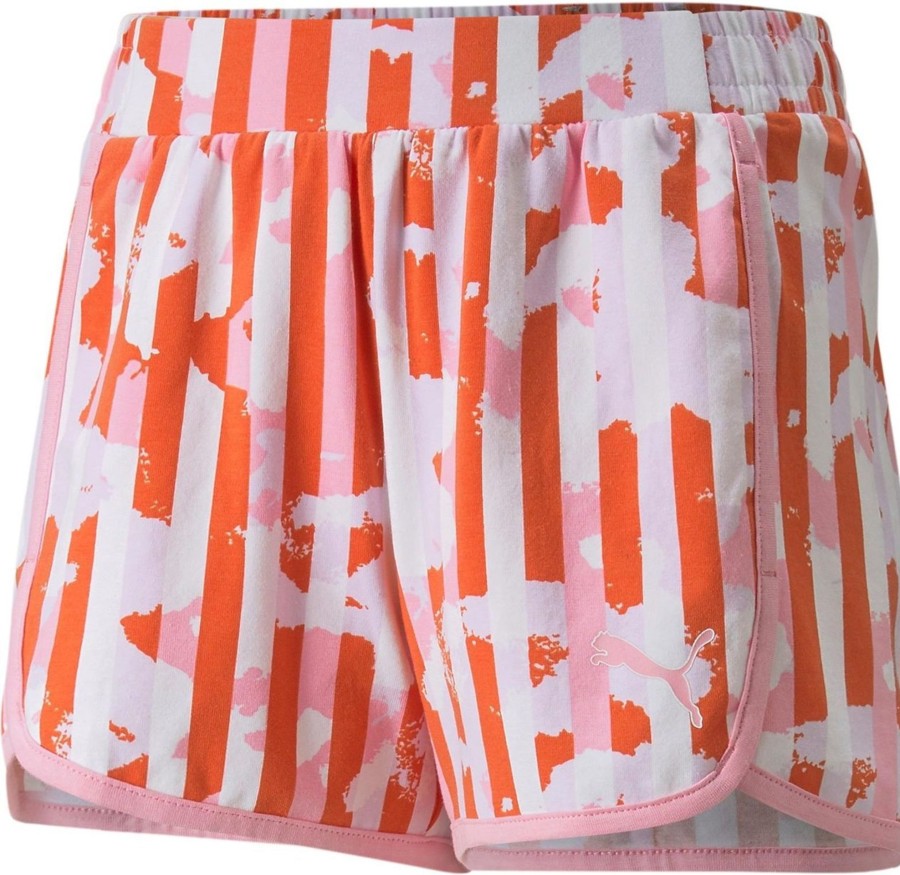 Kids Puma Shorts | Puma Shorts Bambina Alpha Aop Shorts 846946.26 Divers