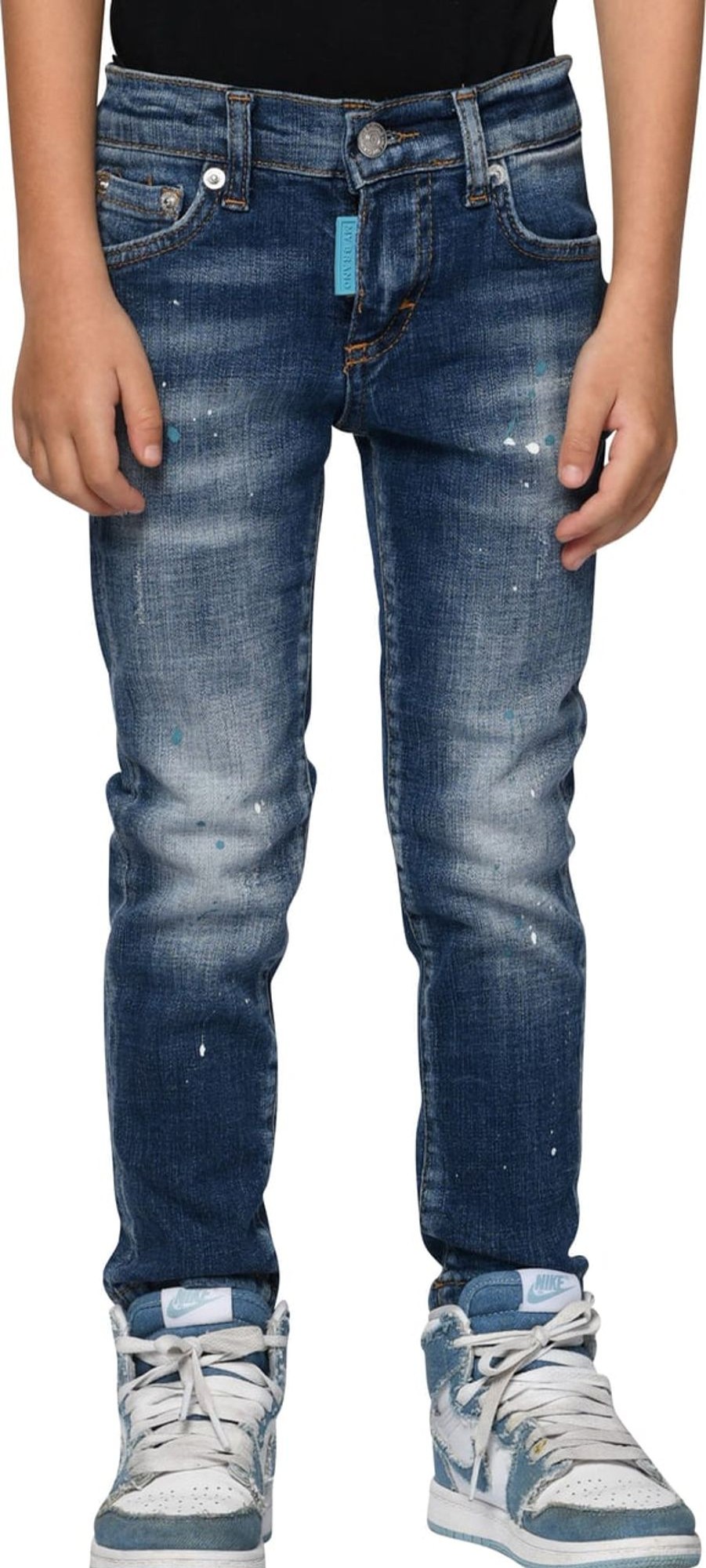 Kids My Brand Jeans | My Brand Blue Jeans Suede Light Blauw